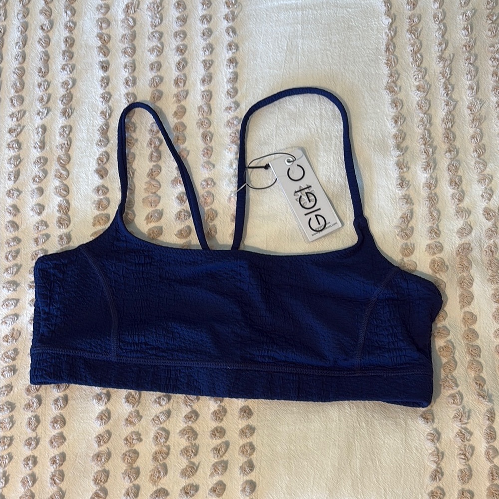 GIGI C Blue Sports Bra Intimates & Sleepwear